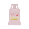 Winners never quit tank